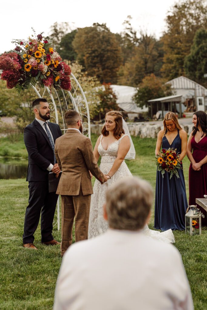 Ceremony at Gables and Gardens