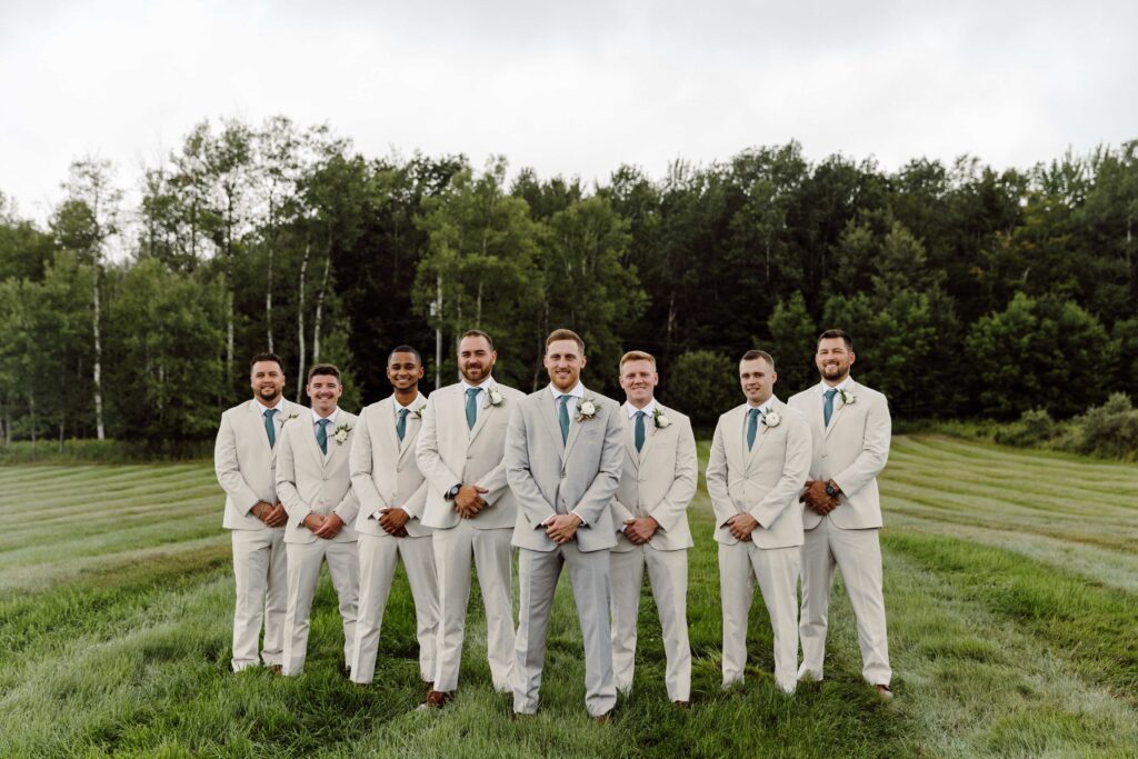 Groomsmen at Hudson Valley Wedding