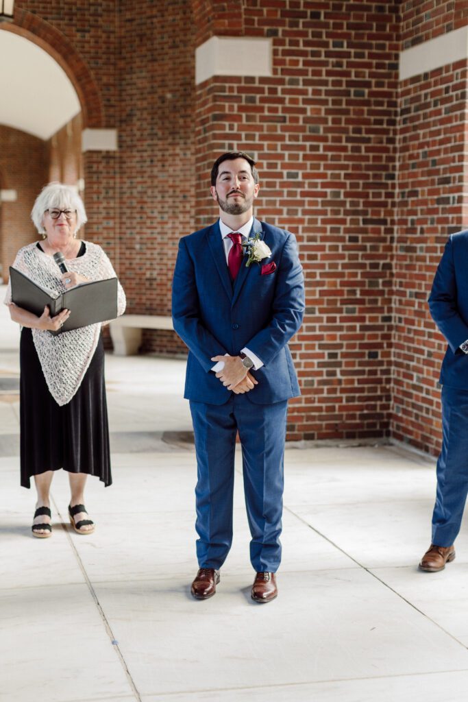 Hall of Springs Wedding Ceremony