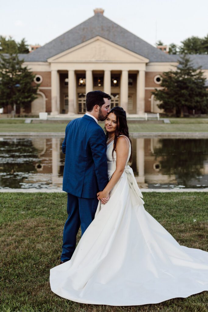 Hall of Springs Wedding Sunset Photo